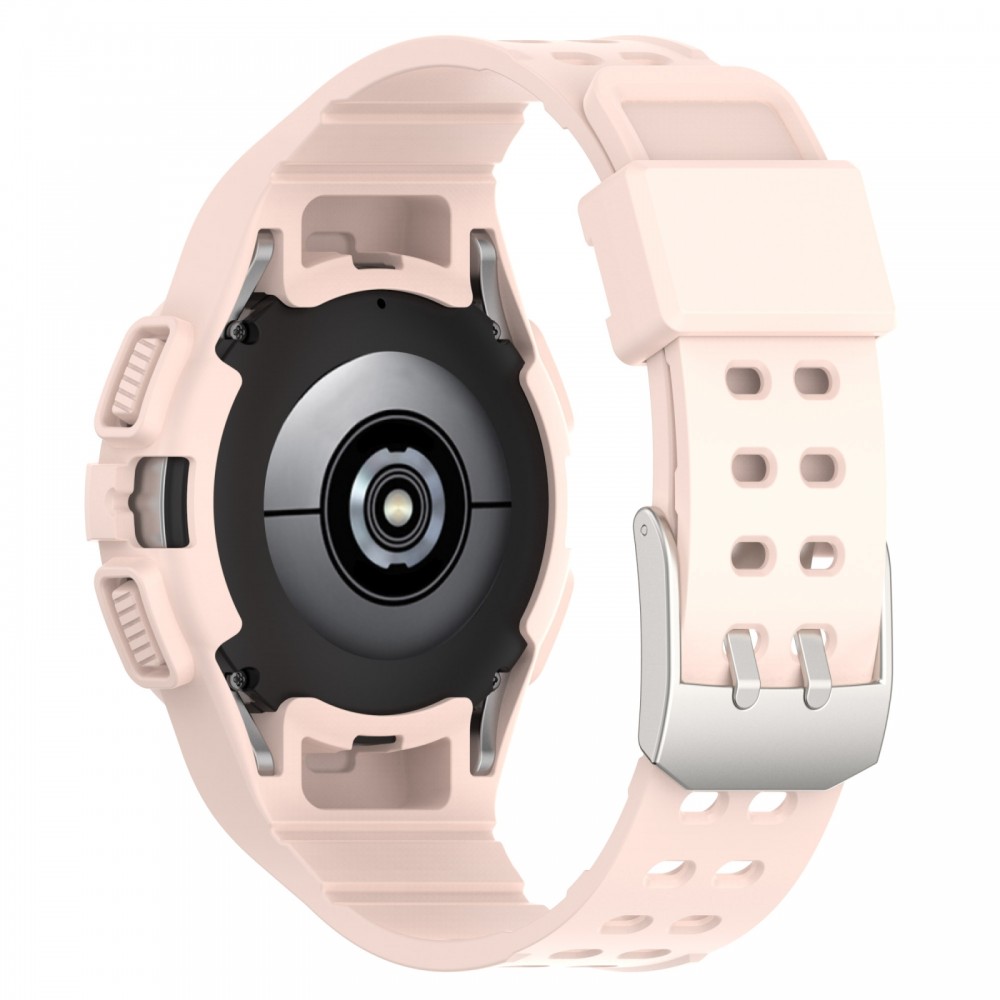 רצועה לשעון - Samsung Galaxy Watch6 44mm עשוי מ - סיליקון בצבע - ורוד