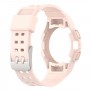 רצועה לשעון - Samsung Galaxy Watch6 44mm עשוי מ - סיליקון בצבע - ורוד