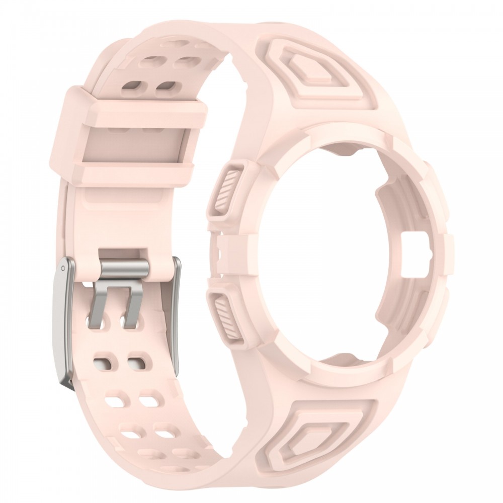 רצועה לשעון - Samsung Galaxy Watch6 44mm עשוי מ - סיליקון בצבע - ורוד