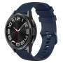 רצועה לשעון - Samsung Galaxy Watch6 Classic 47mm עשוי מ - סיליקון בצבע - כחול כהה