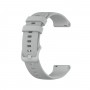 רצועה לשעון - Samsung Galaxy Watch6 Classic 47mm עשוי מ - סיליקון בצבע - אפור