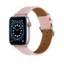 רצועה לשעון - Apple Watch SE (2022) 40mm עשוי מ - עור בצבע - ורוד