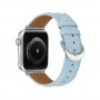 רצועה לשעון - Apple Watch SE (2022) 40mm עשוי מ - עור בצבע - כחול