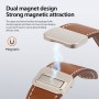 רצועה לשעון - Apple Watch SE (2022) 44mm עשוי מ - עור בצבע - חום