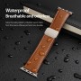 רצועה לשעון - Apple Watch SE (2022) 44mm עשוי מ - עור בצבע - חום