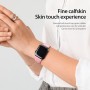 רצועה לשעון - Apple Watch SE (2022) 44mm עשוי מ - עור בצבע - ורוד