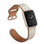 רצועה לשעון - Apple Watch Series 9 41mm עשוי מ - עור בצבע - באז