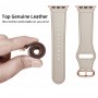 רצועה לשעון - Apple Watch Series 9 41mm עשוי מ - עור בצבע - באז