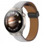 רצועה לשעון - Huawei Watch 4 עשוי מ - עור בצבע - אפור