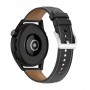רצועה לשעון - Huawei Watch GT 3 42mm עשוי מ - עור בצבע - שחור