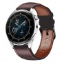 רצועה לשעון - Huawei Watch GT 3 46mm עשוי מ - עור בצבע - חום כהה