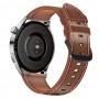 רצועה לשעון - Huawei Watch GT 3 46mm עשוי מ - עור בצבע - חום