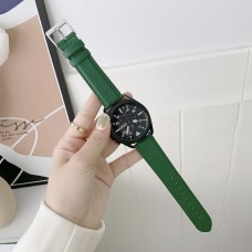 רצועה לשעון - Samsung Galaxy Watch Active2 44mm עשוי מ - עור בצבע - ירוק
