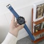 רצועה לשעון - Samsung Galaxy Watch Active2 44mm עשוי מ - עור בצבע - כחול