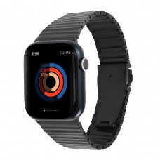 רצועה לשעון - Apple Watch SE (2022) 40mm עשוי מ - מתכת בצבע - שחור