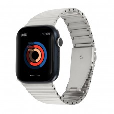 רצועה לשעון - Apple Watch SE (2022) 40mm עשוי מ - מתכת בצבע - כסף