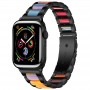 רצועה לשעון - Apple Watch Series 9 41mm עשוי מ - מתכת בצבע - שחור