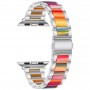 רצועה לשעון - Apple Watch Series 9 41mm עשוי מ - מתכת בצבע - צבע כסוף