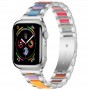 רצועה לשעון - Apple Watch Series 9 41mm עשוי מ - מתכת בצבע - צבע כסוף