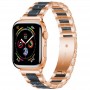 רצועה לשעון - Apple Watch Series 9 41mm עשוי מ - מתכת בצבע - ורד זהב כחול