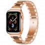 רצועה לשעון - Apple Watch Series 9 41mm עשוי מ - מתכת בצבע - ורד זהב חום