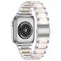 רצועה לשעון - Apple Watch Series 9 45mm עשוי מ - מתכת בצבע - כסף לבן