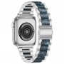 רצועה לשעון - Apple Watch Series 9 45mm עשוי מ - מתכת בצבע - חום כסף