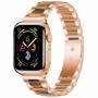רצועה לשעון - Apple Watch Series 9 45mm עשוי מ - מתכת בצבע - ורד זהב חום