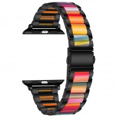 רצועה לשעון - Apple Watch Ultra 2 49mm עשוי מ - מתכת בצבע - שחור