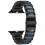 רצועה לשעון - Apple Watch Ultra 2 49mm עשוי מ - מתכת בצבע - כחול שחור