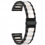 רצועה לשעון - Huawei Watch GT 3 42mm עשוי מ - מתכת בצבע - לבן שחור