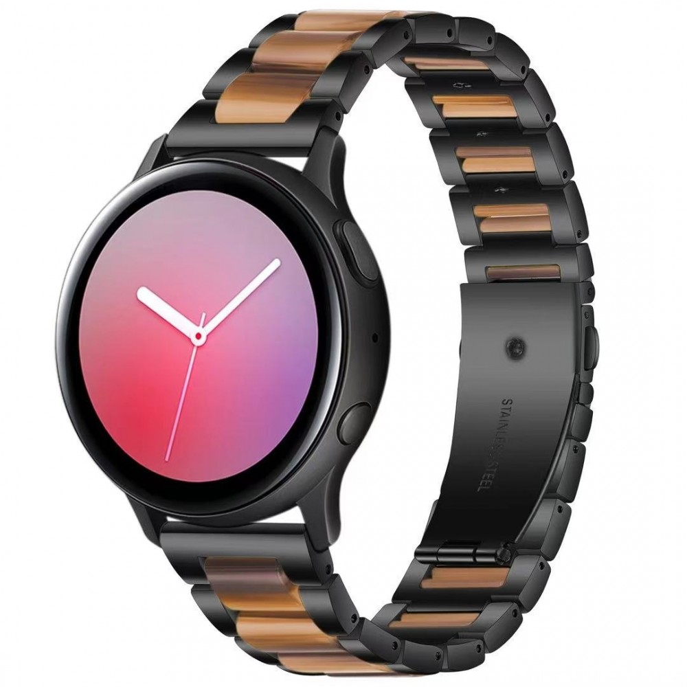 רצועה לשעון - Huawei Watch GT 3 42mm עשוי מ - מתכת בצבע - חום שחור