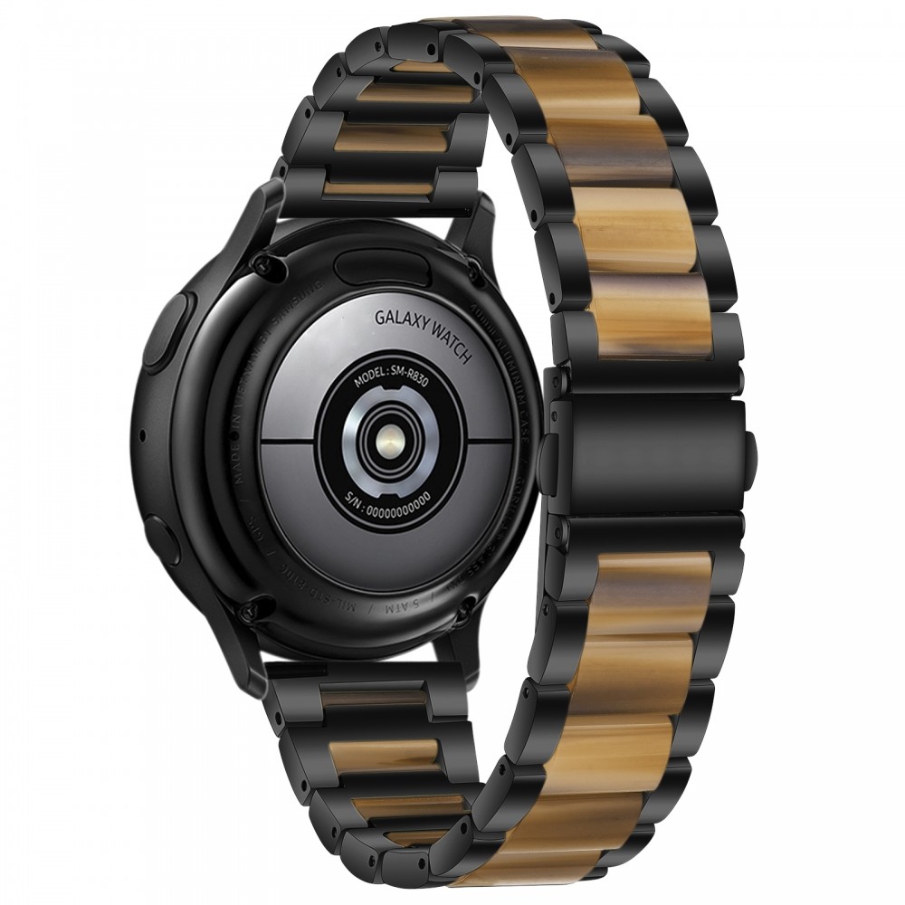 רצועה לשעון - Huawei Watch GT 3 42mm עשוי מ - מתכת בצבע - חום שחור