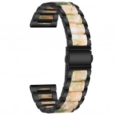 רצועה לשעון - Huawei Watch GT 3 42mm עשוי מ - מתכת בצבע - ורוד שחור