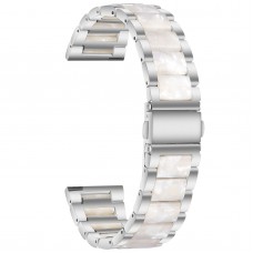 רצועה לשעון - Huawei Watch GT 3 42mm עשוי מ - מתכת בצבע - כסף לבן