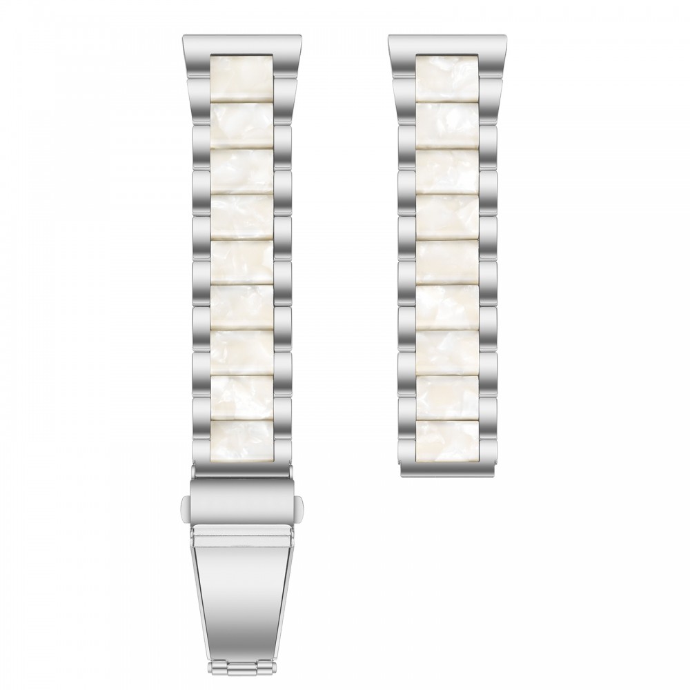 רצועה לשעון - Huawei Watch GT 3 42mm עשוי מ - מתכת בצבע - כסף לבן