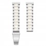 רצועה לשעון - Huawei Watch GT 3 42mm עשוי מ - מתכת בצבע - כסף לבן