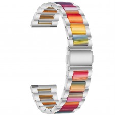 רצועה לשעון - Huawei Watch GT 3 42mm עשוי מ - מתכת בצבע - צבע כסוף