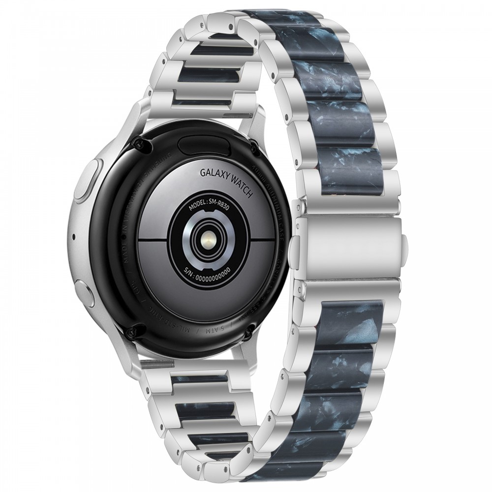 רצועה לשעון - Huawei Watch GT 3 42mm עשוי מ - מתכת בצבע - כחול כסף