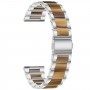 רצועה לשעון - Huawei Watch GT 3 42mm עשוי מ - מתכת בצבע - חום כסף