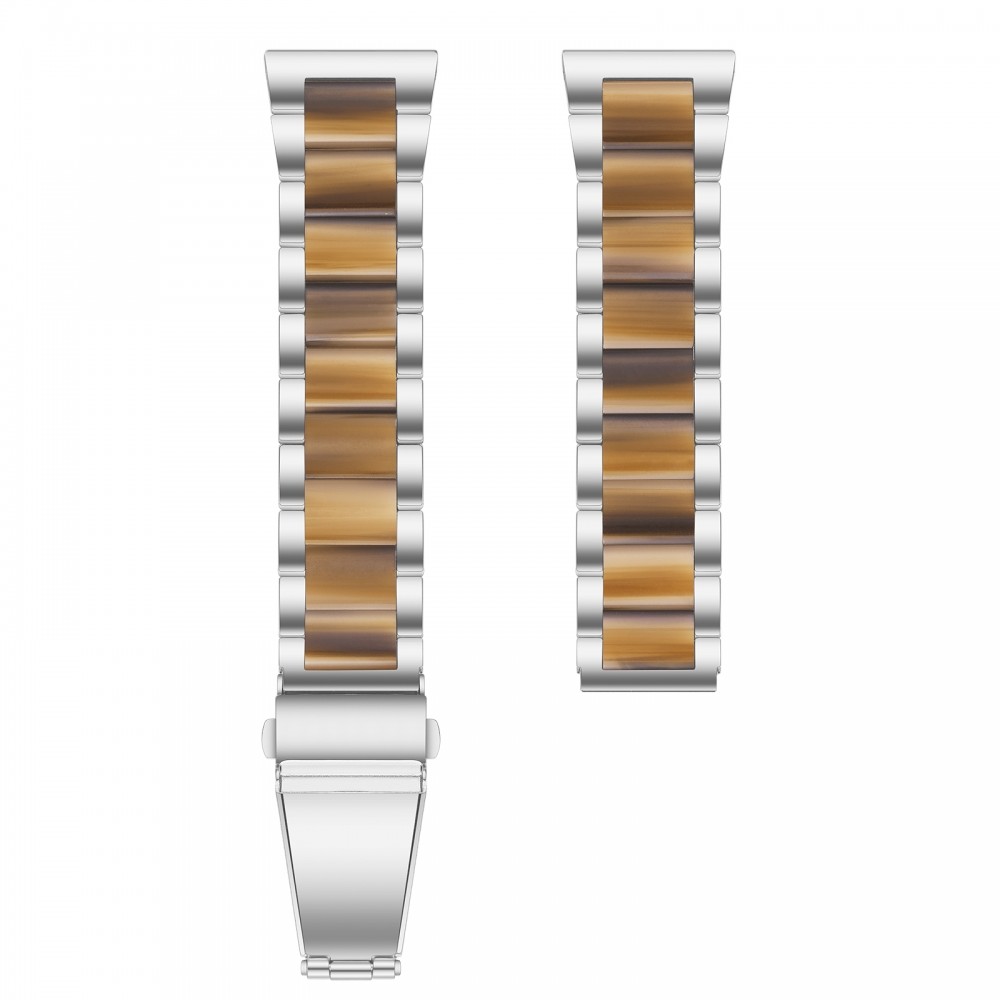 רצועה לשעון - Huawei Watch GT 3 42mm עשוי מ - מתכת בצבע - חום כסף