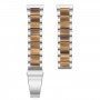 רצועה לשעון - Huawei Watch GT 3 42mm עשוי מ - מתכת בצבע - חום כסף