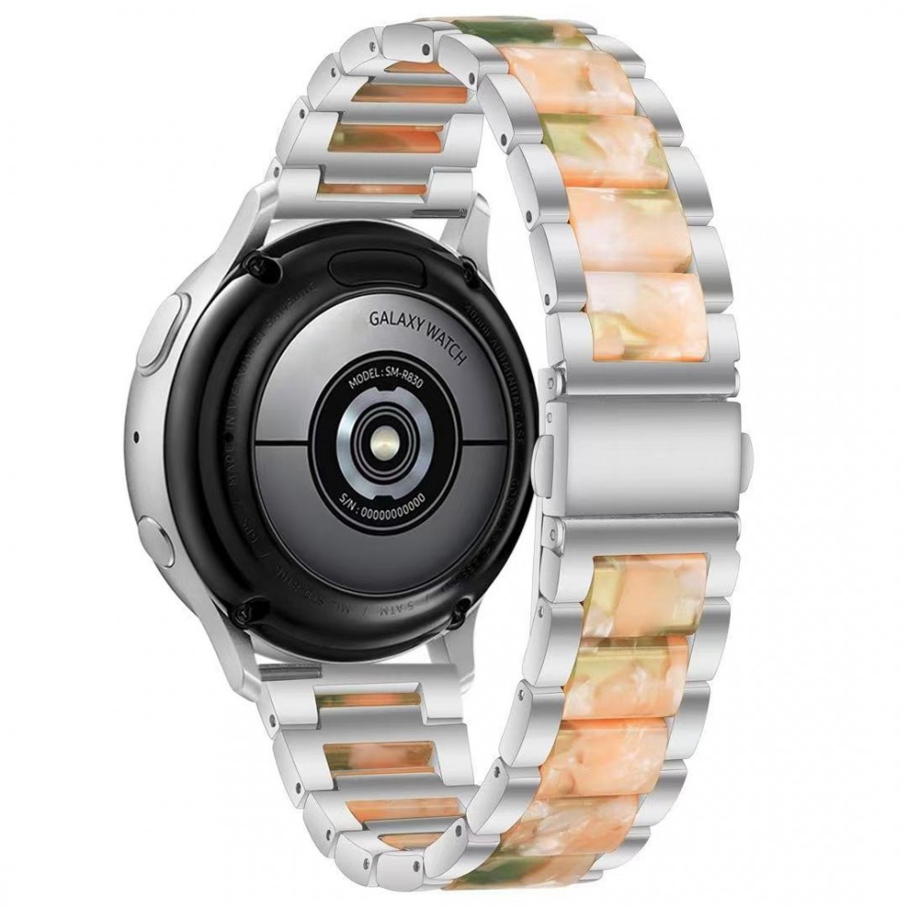 רצועה לשעון - Huawei Watch GT 3 42mm עשוי מ - מתכת בצבע - ורוד כסף