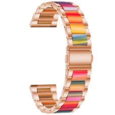 רצועה לשעון - Huawei Watch GT 3 42mm עשוי מ - מתכת בצבע - צבע זהב ורד