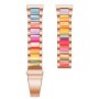 רצועה לשעון - Huawei Watch GT 3 42mm עשוי מ - מתכת בצבע - צבע זהב ורד