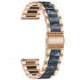 רצועה לשעון - Huawei Watch GT 3 42mm עשוי מ - מתכת בצבע - ורד זהב כחול