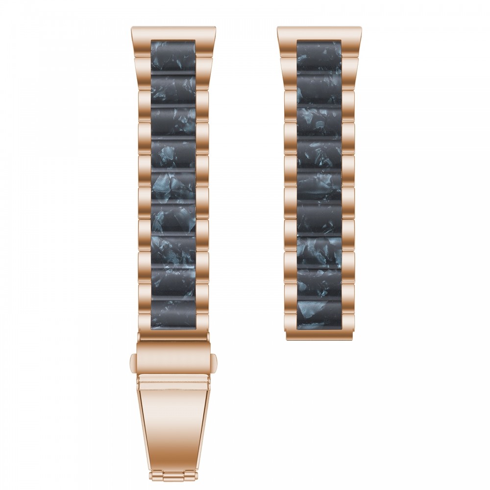 רצועה לשעון - Huawei Watch GT 3 42mm עשוי מ - מתכת בצבע - ורד זהב כחול