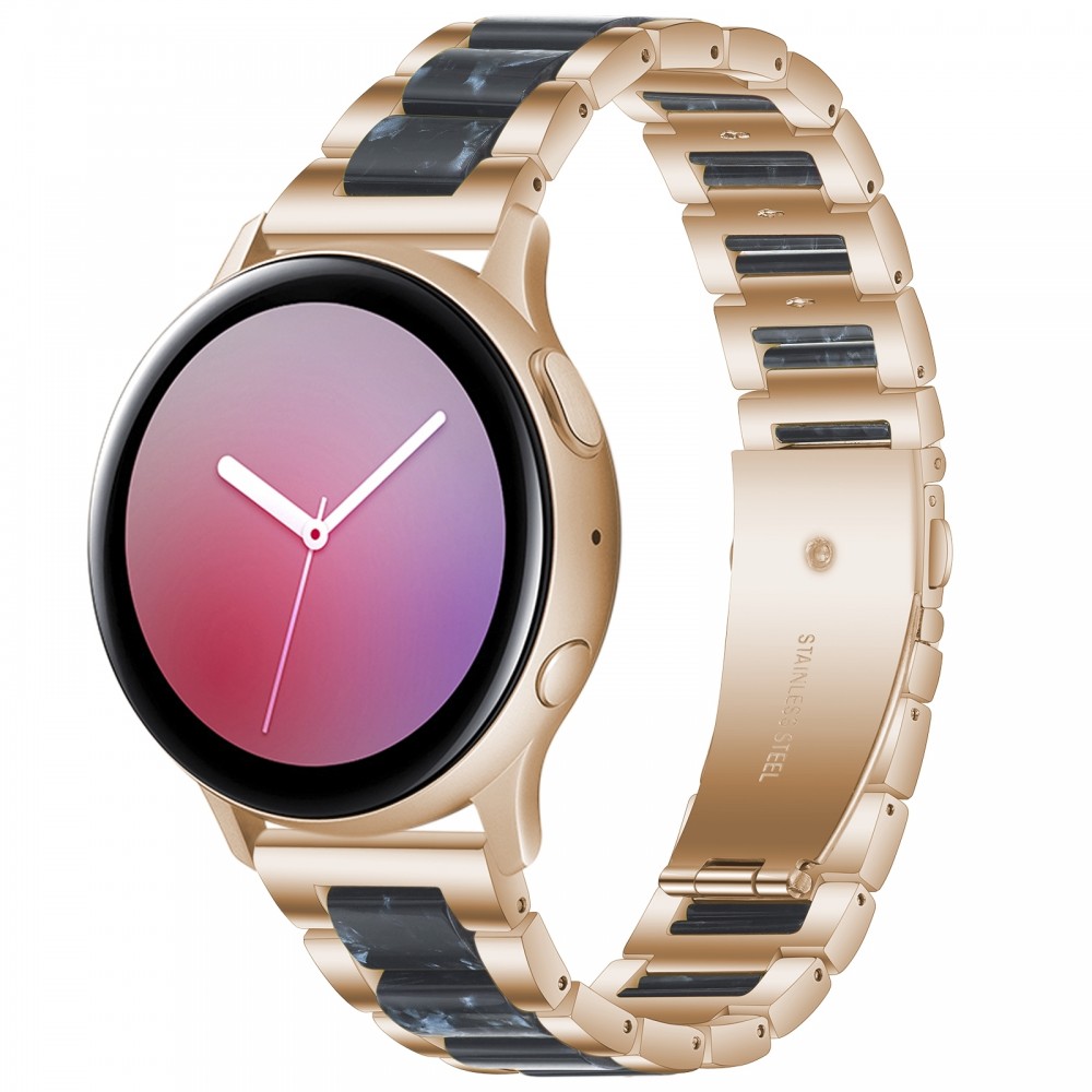 רצועה לשעון - Huawei Watch GT 3 42mm עשוי מ - מתכת בצבע - ורד זהב כחול