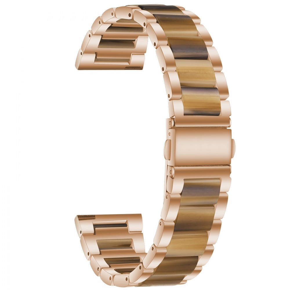 רצועה לשעון - Huawei Watch GT 3 42mm עשוי מ - מתכת בצבע - ורד זהב חום