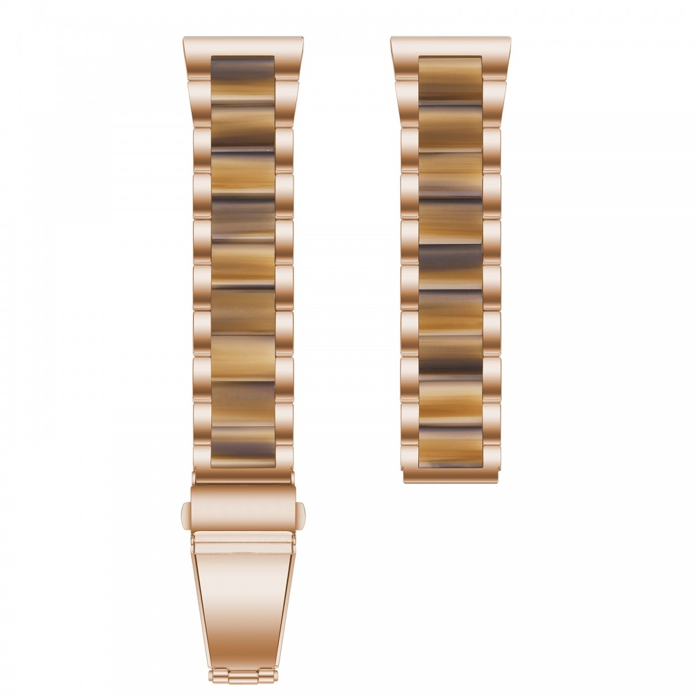 רצועה לשעון - Huawei Watch GT 3 42mm עשוי מ - מתכת בצבע - ורד זהב חום